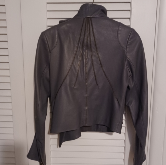 Heidi Klum By Jordache lams skin jacket womens medium - Picture 8 of 10